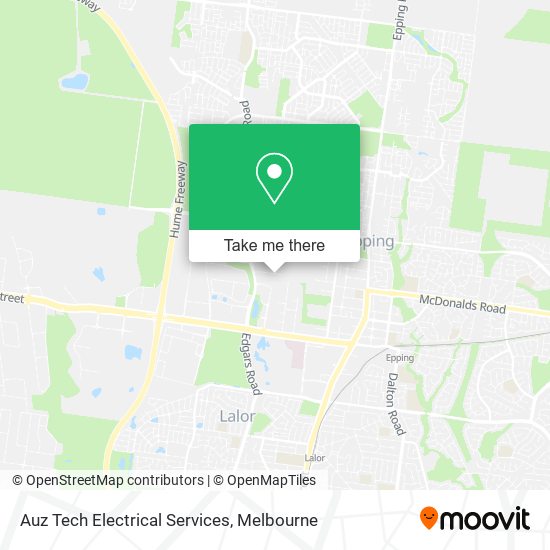 Auz Tech Electrical Services map