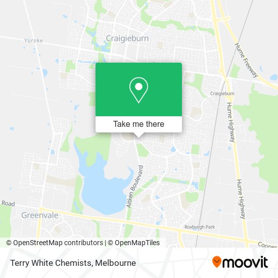 Terry White Chemists map