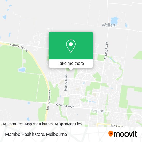 Mambo Health Care map