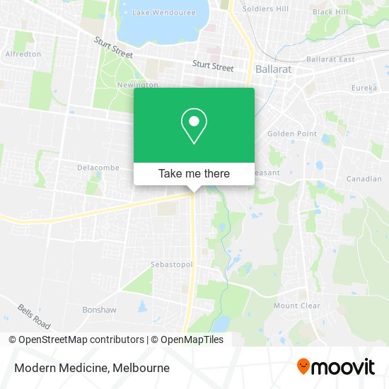 Modern Medicine map