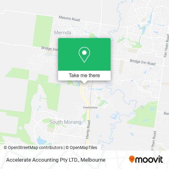 Accelerate Accounting Pty LTD. map