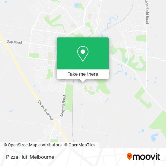 Pizza Hut map