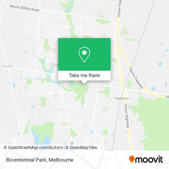 Bicentennial Park map