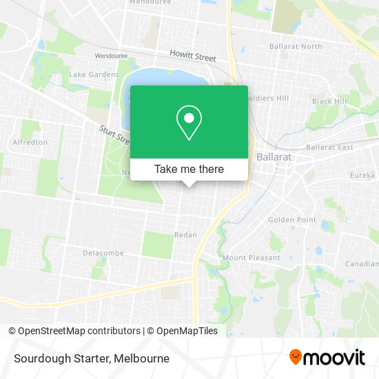 Sourdough Starter map