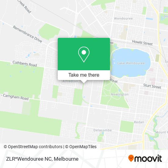 ZLR*Wendouree NC map