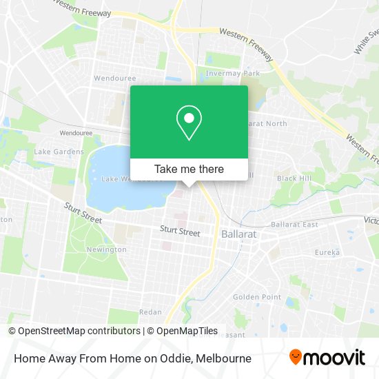 Home Away From Home on Oddie map