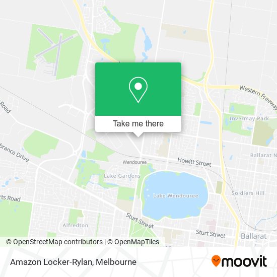Amazon Locker-Rylan map