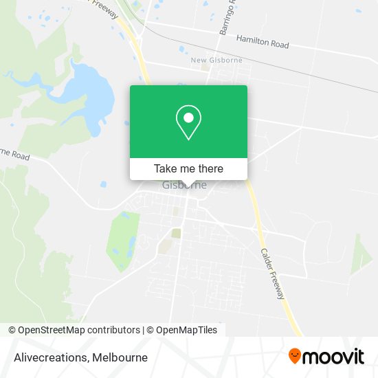 Alivecreations map