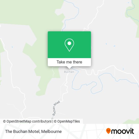 The Buchan Motel map