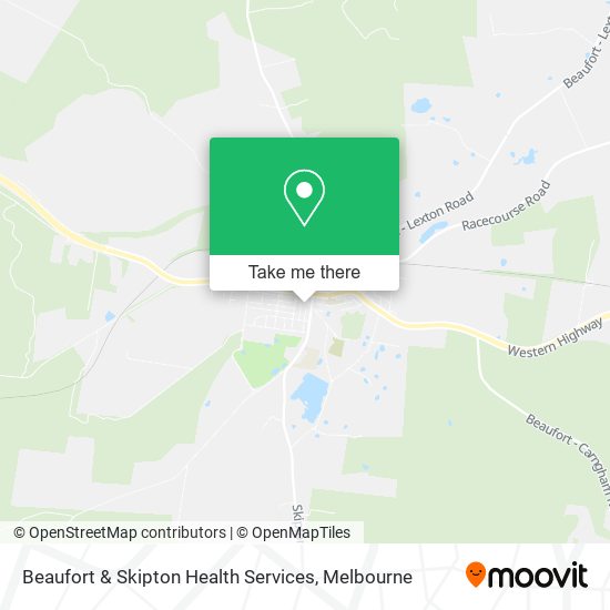 Beaufort & Skipton Health Services map