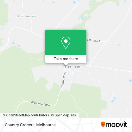 Country Grocers map