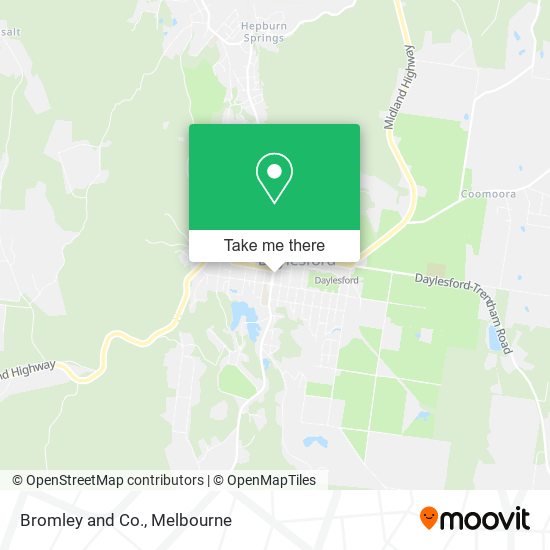 Bromley and Co. map