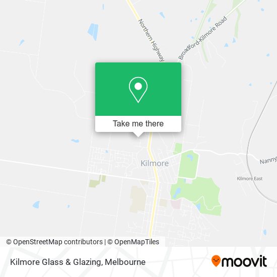 Kilmore Glass & Glazing map