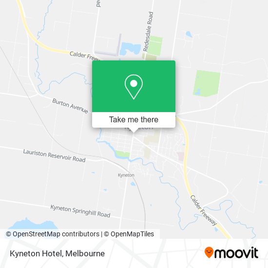 Kyneton Hotel map