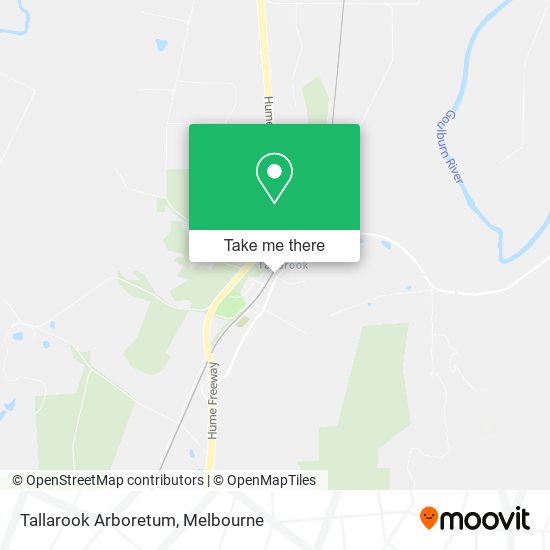 Tallarook Arboretum map