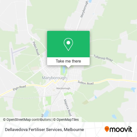 Dellavedova Fertiliser Services map