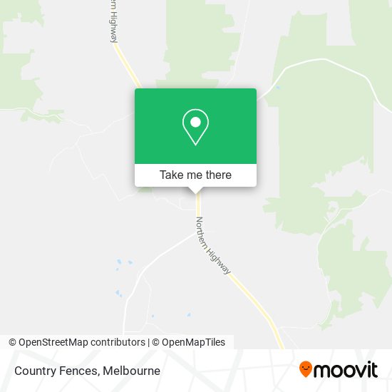 Country Fences map