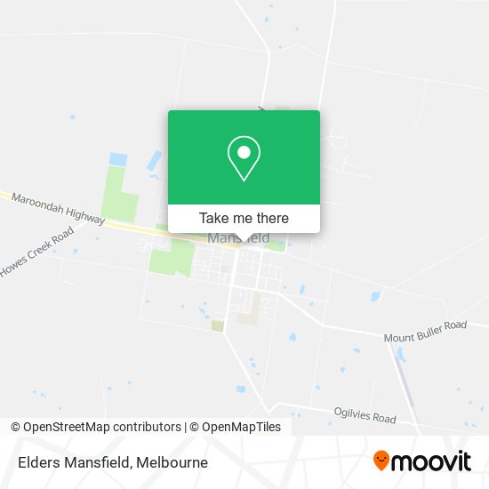 Elders Mansfield map