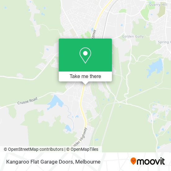 Kangaroo Flat Garage Doors map