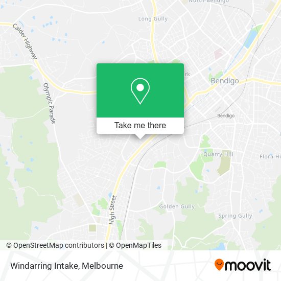Windarring Intake map