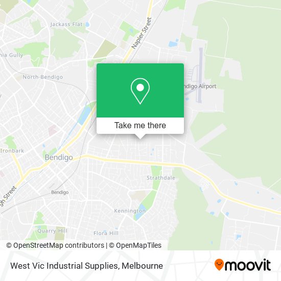 West Vic Industrial Supplies map