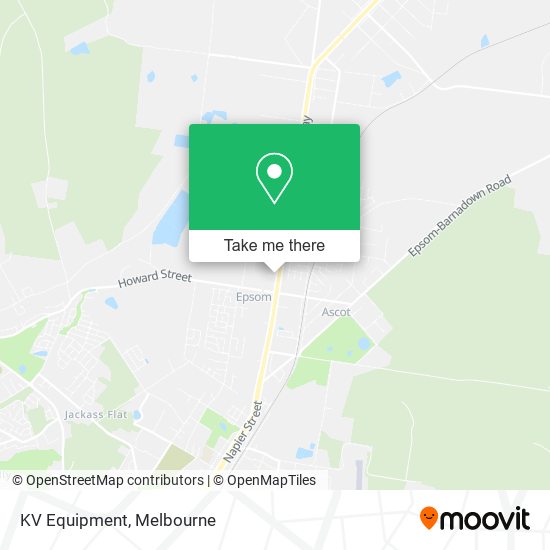 KV Equipment map