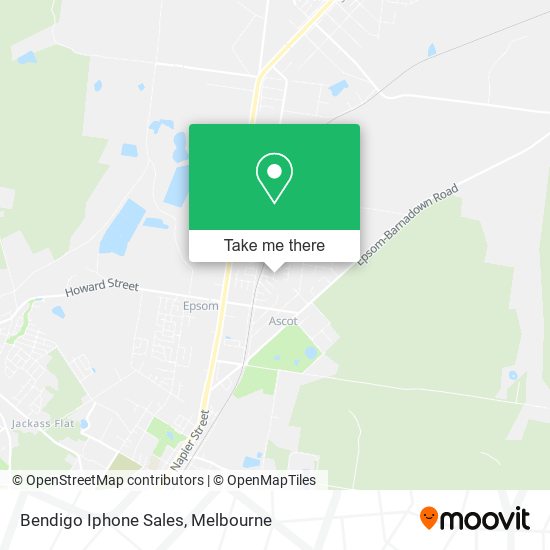 Bendigo Iphone Sales map