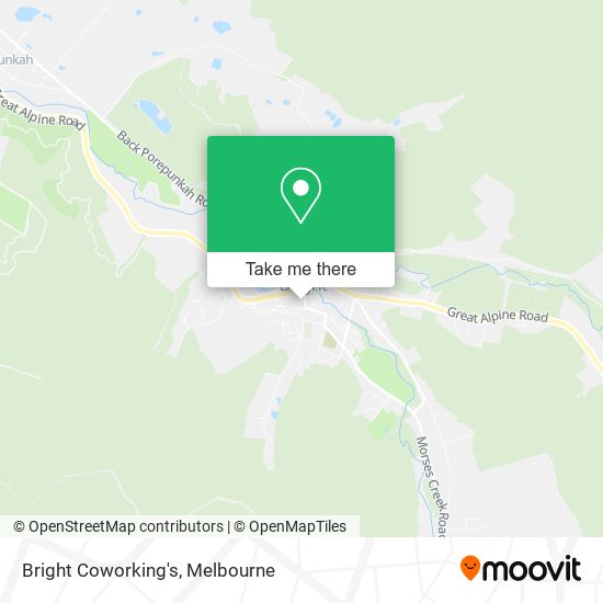 Bright Coworking's map