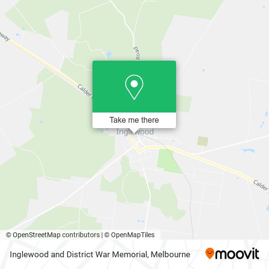 Inglewood and District War Memorial map