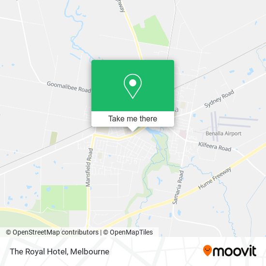 The Royal Hotel map
