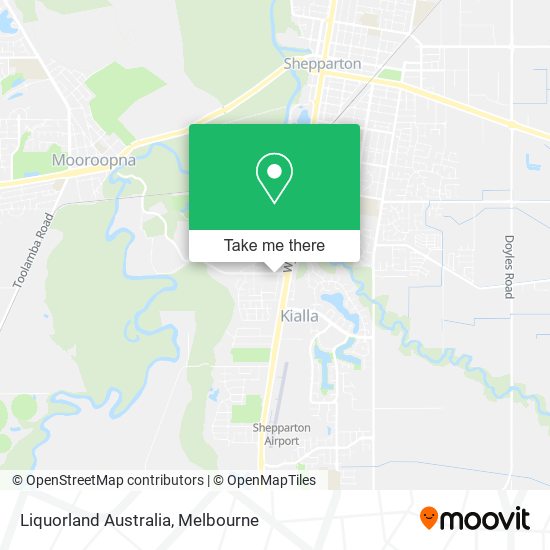 Mapa Liquorland Australia