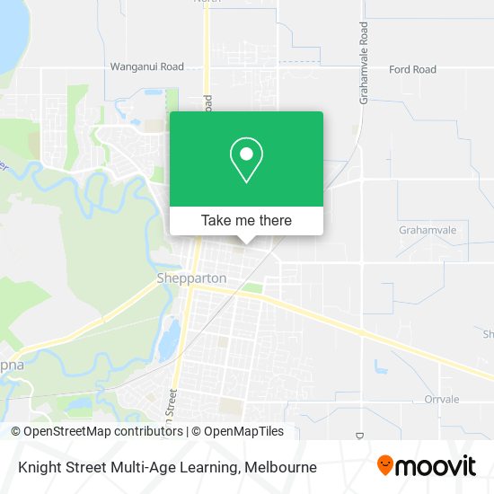 Mapa Knight Street Multi-Age Learning