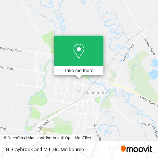 Mapa G Braybrook and M L Hu