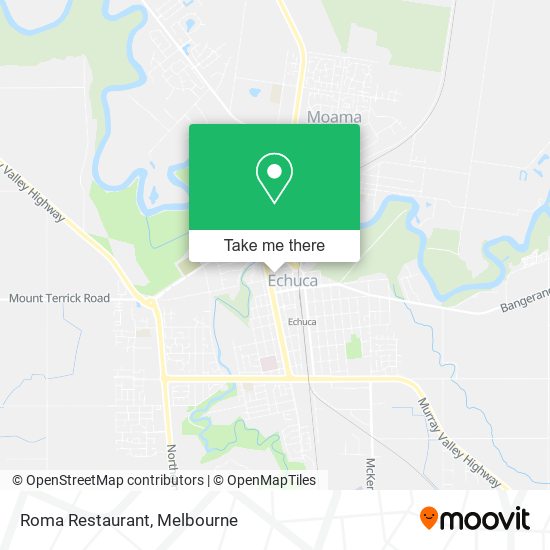 Roma Restaurant map