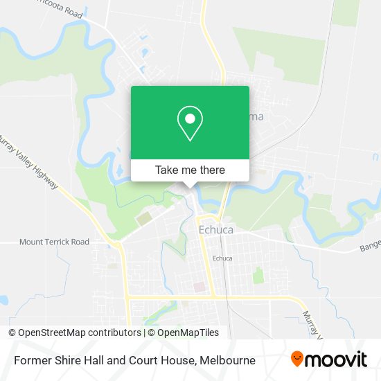 Former Shire Hall and Court House map