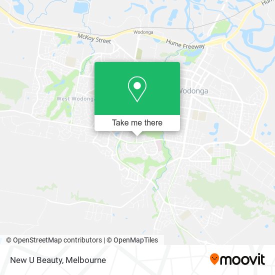 New U Beauty map