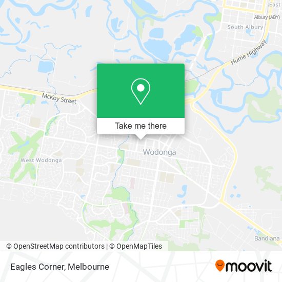 Eagles Corner map