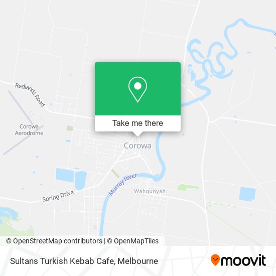 Sultans Turkish Kebab Cafe map