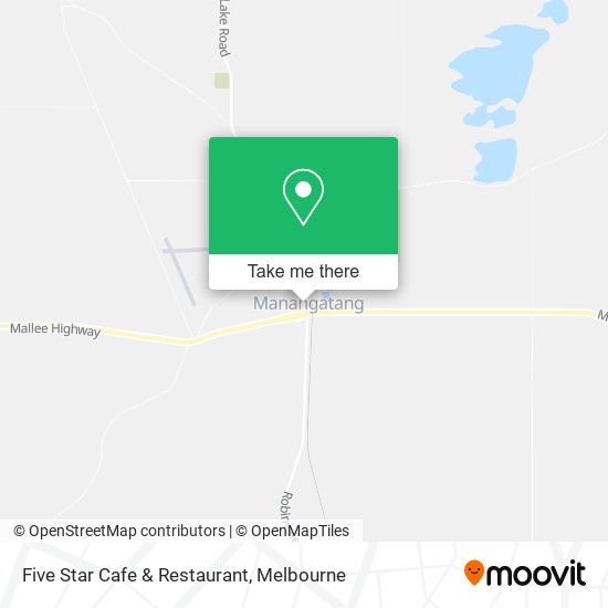 Five Star Cafe & Restaurant map