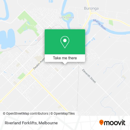 Riverland Forklifts map