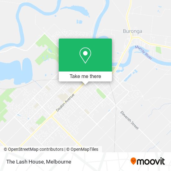 The Lash House map