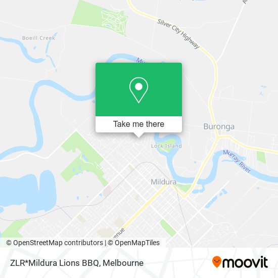 ZLR*Mildura Lions BBQ map