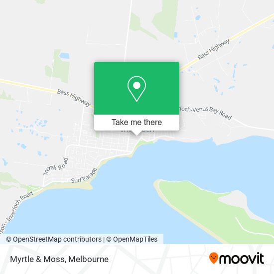 Mapa Myrtle & Moss
