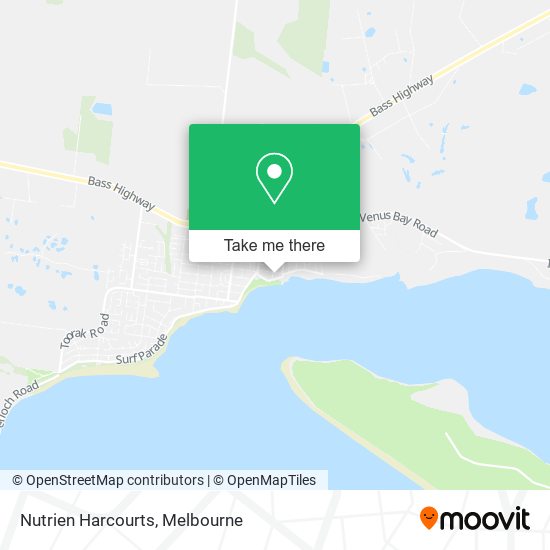 Nutrien Harcourts map
