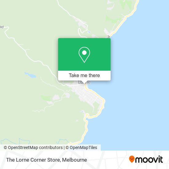 Mapa The Lorne Corner Store