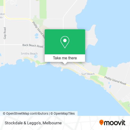 Stockdale & Leggo's map