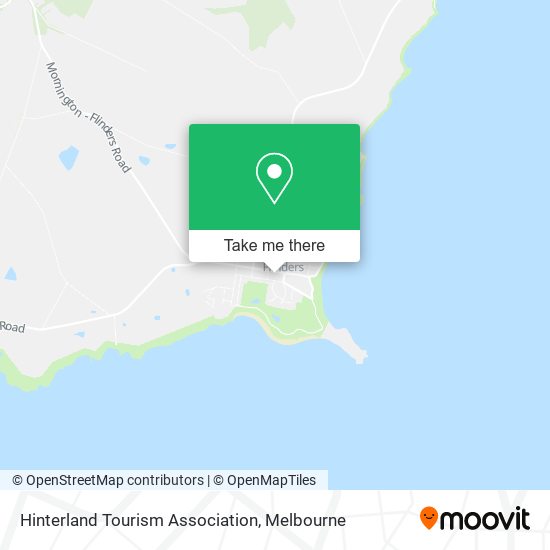 Hinterland Tourism Association map