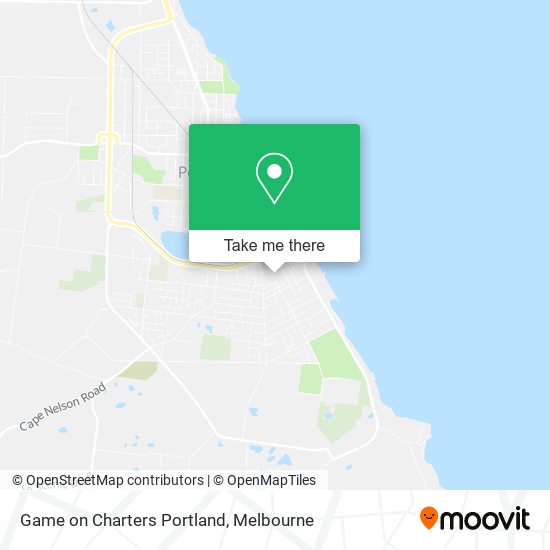 Game on Charters Portland map