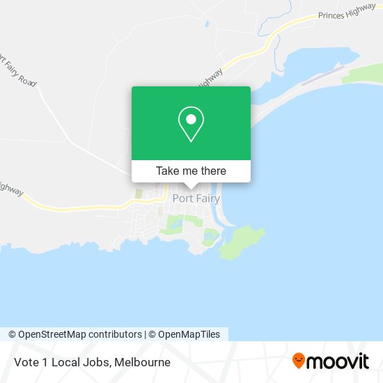 Vote 1 Local Jobs map