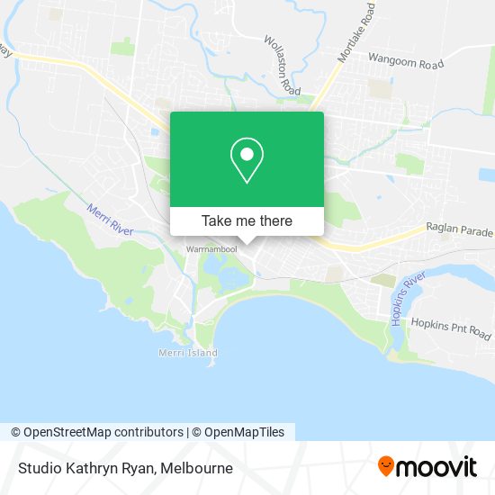 Studio Kathryn Ryan map